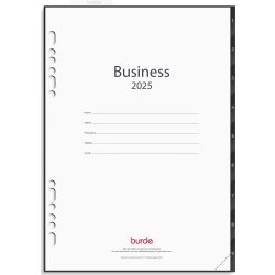 Burde 2025 Kalender grundsats Business