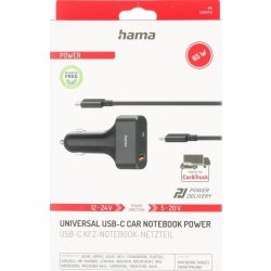 HAMA biladapter med USB-C-kabel