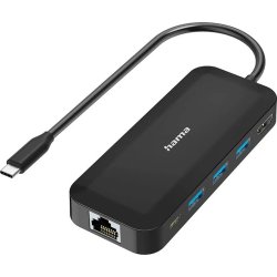HAMA USB-C Hub 6x portar inkl. HDMI