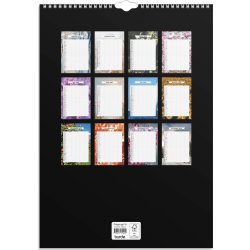 Burde 2025 Familjekalender, Modern