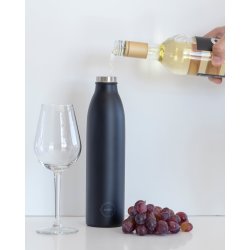 AYA&IDA Vattenflaska, 750 ml, svart