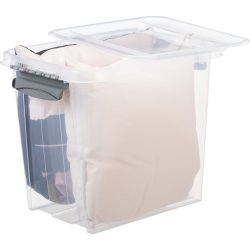 ProBox plastlåda inkl. vikbart lock, 53 L