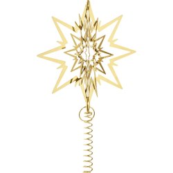 Georg Jensen Julgransstjärna, stor, guld