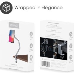 DESIRE2 Tablet Hållare Armfäste för 12,9", Silver
