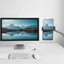 DESIRE2 Tablet Hållare Armfäste för 12,9", Silver