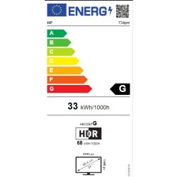 HP 734pm Series 7 Pro 34" böjd LED-skärm