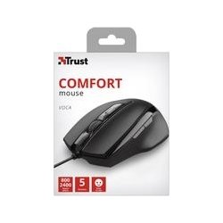 Trust Voca Comfort mus USB, svart