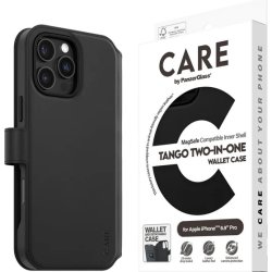 CARE iPhone 16 Pro Max 2-i-1 fodral/Plånbok, Svart