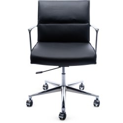 Elva konferensstol, svart/krom