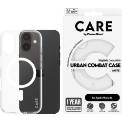 PanzerGlass skal för iPhone 16, transparent