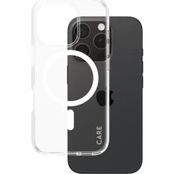 PanzerGlass skal för iPhone 16 pro, transparent