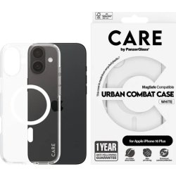 PanzerGlass skal för iPhone 16 plus, transparent
