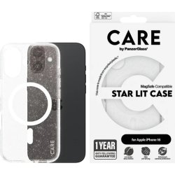 PanzerGlass skal för iPhone 16, Star lit