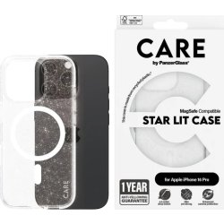 PanzerGlass skal för iPhone 16 pro, Star lit