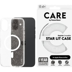 PanzerGlass skal för iPhone 16 plus, Star lit