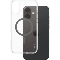 PanzerGlass cover iPhone 16 plus svart, transparen