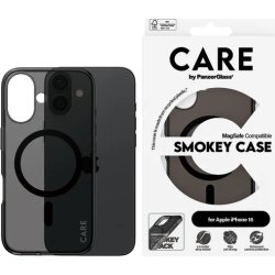 PanzerGlass magsafe cover iPhone 16, svart