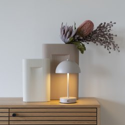 Capri LED-lampa, beige