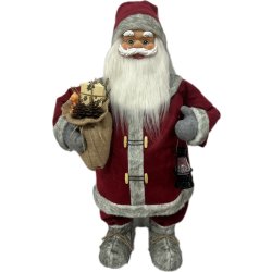 Jultomte m. LED, 80 cm.
