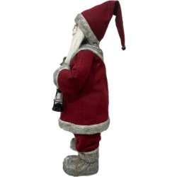 Jultomte m. LED, 80 cm.