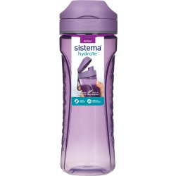 Sistema Tritan Swift vattenflaska, 600ml, lila