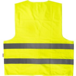 Reflexväst med kardborreknäppning, gul, storlek XL