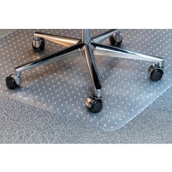 Lux stolsmatta med spikar, 90x120 cm, PVC