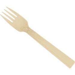 Engångsgaffel, Bambu, 16 cm, 100 st.
