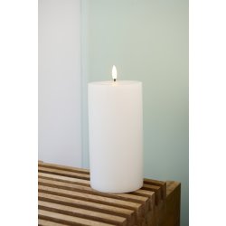 Sirius Sille LED, Uppladdningsbar, Ø10/H20cm, Vit
