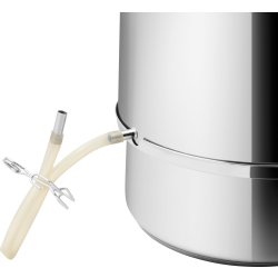 Saftkokare med lock, rostfritt stål, 8L