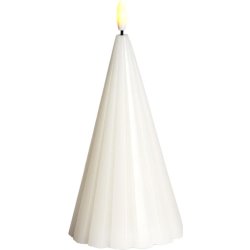 Sirius Laura Trä, H. 23 cm, vit
