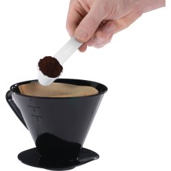 Westmark Kaffemått, plast, vit, 6g.