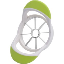 Westmark Äppeldelare, plast, vit/grön