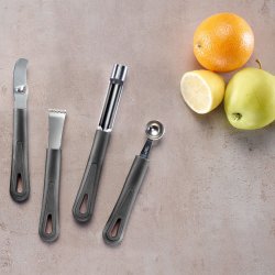 Westmark Melonhålor Gentle, plast, svart, 17,3cm