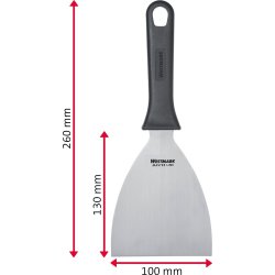 Westmark Skrapa Master Line, stål, 26x10cm