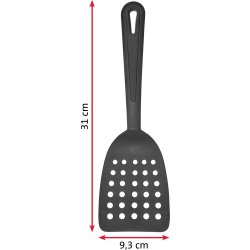 Westmark Palett med hål bred Gentle, svart, 31cm