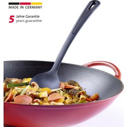 Westmark Grytsked Gentle, plast, svart, 31,5cm