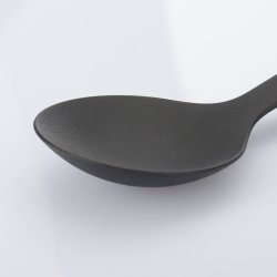 Westmark Grytsked Gentle, plast, svart, 31,5cm