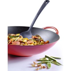 Westmark Grytsked Gentle, plast, svart, 31,5cm