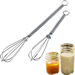 Westmark Mini vispset 2 st, stål, 15+20cm