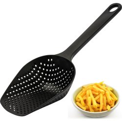 Westmark Pommes frites-sked, plast, svart, 34,5 cm