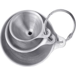 Westmark Tratt-set 3 st, stål, Ø4,5+5,5+7,5cm
