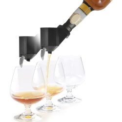Westmark Hällkork Bottle-Pilot, svart, 2cl