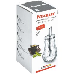 Westmark Sockerdispenser Berlin, glas, 250ml