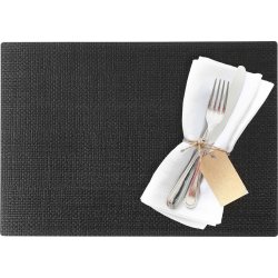Westmark underlägg, plast, svart, 45x32,5cm