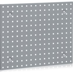 Verktygstavla för väggmontage, grå, 608x494mm