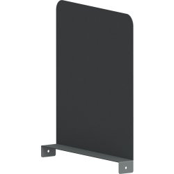 Hylldelare för arbetsbänk, grå, 400x360 mm.