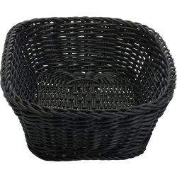 Westmark Saleen Brödkorg svart, 26,5x19x7 cm