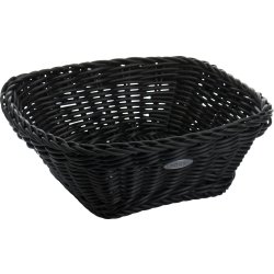Westmark Saleen Brödkorg svart, 19x19x7,5 cm