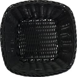Westmark Saleen Brödkorg svart, 19x19x7,5 cm